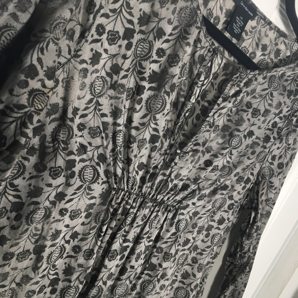 🌼Calvin Klein🌼 Boho Style Sheer Top - Picture 3 of 5